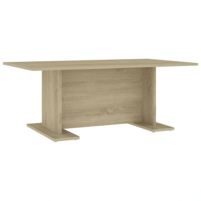 Image of vidaXL Coffee Table Sonoma Oak 103.5x60x40 cm Engineered Wood
