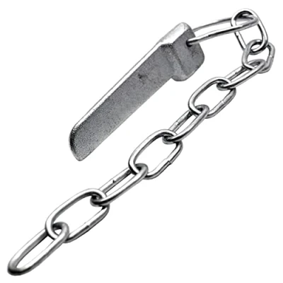 Image of AB Tools Zinc Plated Flat Cotter Spring Ring and Chain