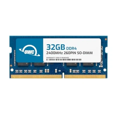 Image of OWC 32GB DDR4 PC4 19200 2400MHZ SODIMM 260 pin ram memory