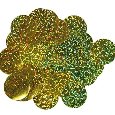 Image of Oaktree Foil Confetti Holographic, Gold, Small