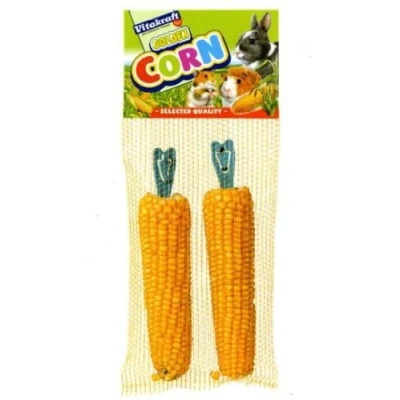 Image of Golden Corn on the Cob 2 Pack 100g Vitakraft (TP)(VITGC)