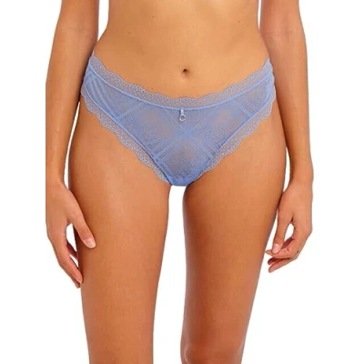 Image of Freya Women&#039;s Fatale Brazilian Brief Bikini Style Underwear, Cornflower, S