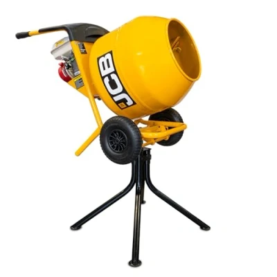 Image of JCB Cement Concrete Mixer Honda GX160 Petrol Engine 134L Seam Welded Drum 100L Working Capacity with 3 Year Warranty