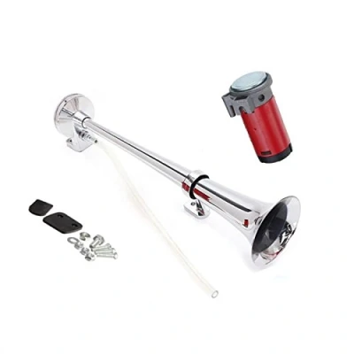 Image of 150DB Super Loud 12V Single Trumpet Air Horn Compressor Truck Lorry Boat Train