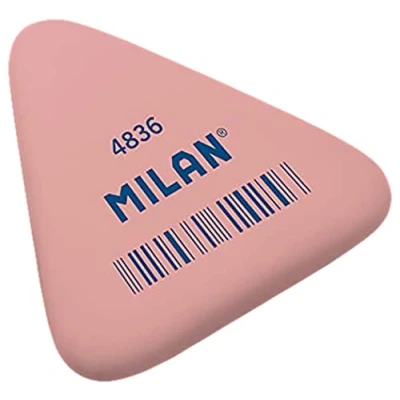 Image of MILAN Set of 36 flexible triangular rubber bands pink 4836