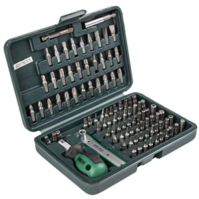 Image of Brüder Mannesmann Safety Bit Set, 99 Pieces, M29899