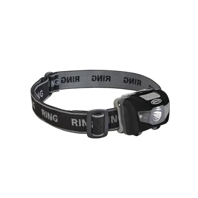 Image of Ring Automotive LED HIGH PERFORMANCE HEAD TORCH BLACK &amp; GREY 87LM