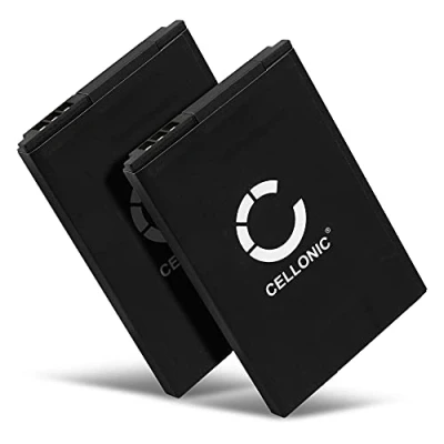 Image of CELLONIC 2x Battery Replacement for Siemens Gigaset SL78H, SL350, SL400, SL400A, SL450, SL750, SL780, SL785 Cordless DECT Phone Rechargeable V30145 K1310 X445 Pack 850mAh