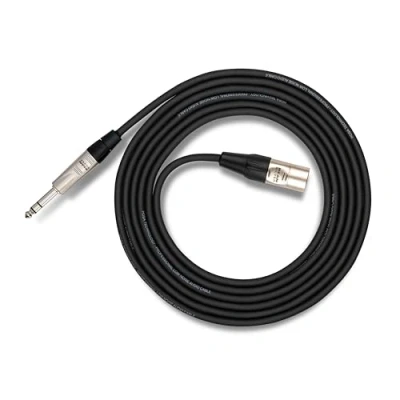 Image of Hosa HXS 005 REAN XLR3F to 1/4&quot; TRS Pro Balanced Interconnect Cable, 5 Feet