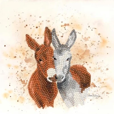 Image of My Sparkle Art Bree Merryn Jack &amp; Diane Diamond Card Kit, 7.5 x in