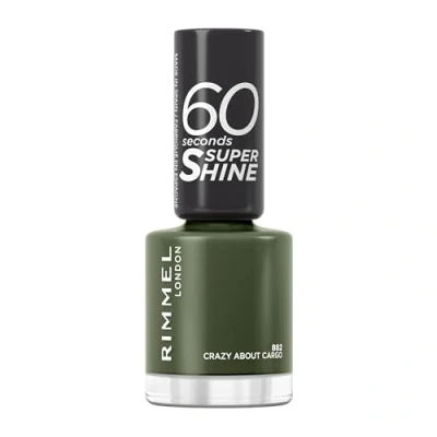 Image of Rimmel 60 Seconds Super Shine Nail Polish 882 Crazy About Cargo