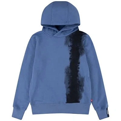 Image of Levi&#039;s Kids Tie Dye Pullover Hoodie Boys, Blue, 10 Years