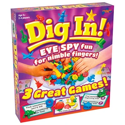 Image of Drumond Park T73478 Dig in , Family Board Games For 2 4 Players, 3 1 Tabletop Adults And Kids Suitable From 5+ Years