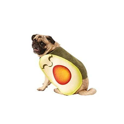 Image of Rubies Official Avocado Pet Dog Costume, Fancy Dress, Size Medium, 200 g Halloween