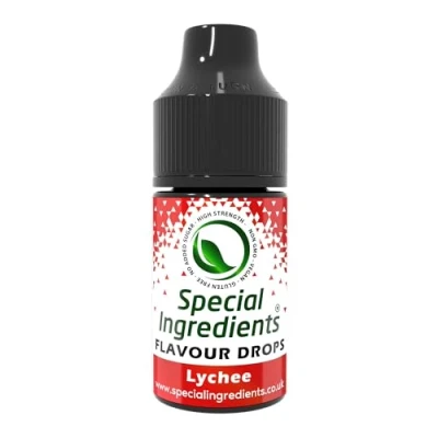 Image of Lychee Flavour Drop 30ml Highly Concentrated Versatile Food Flavouring Vegan, Non GMO, Gluten Free