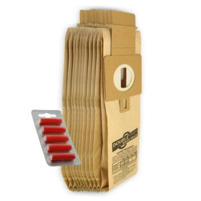 Image of First4spares type H20 Dust Bags for Hoover Purepower Vacuum Cleaners (10 Pack + 5 Bag Freshener Sticks)