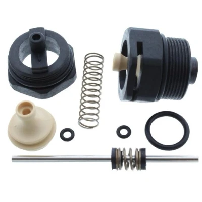 Image of Heatline Black Nut and Spindle Kit for Diverter Valve Mixed D003202082