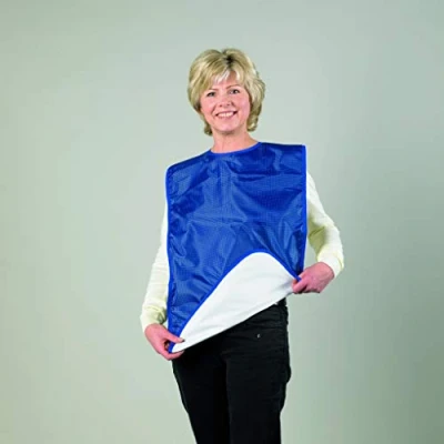 Image of HOMECRAFT Wipe Clean Bib (Eligible for VAT Relief in the UK) Spill Protection Your Clothes,