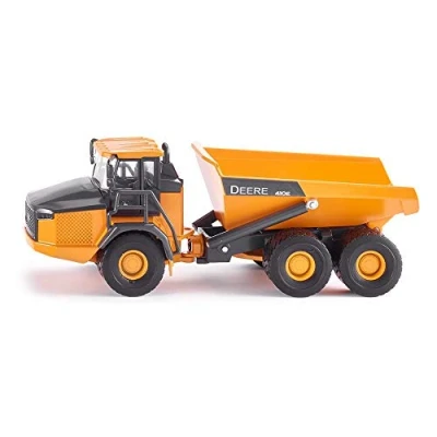 Image of siku 3506, John Deere Dumper, Construction site vehicle, 1:50, Metal/Plastic, Orange, Tipping trough