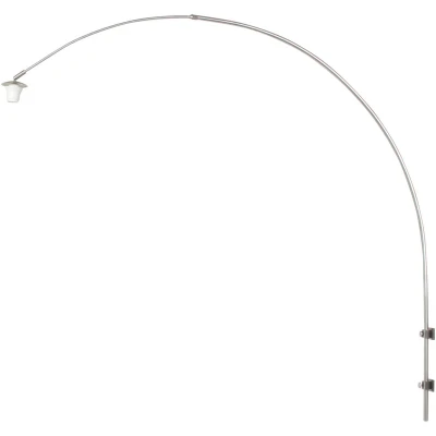 Image of Sparkled Light Wall Steel Brushed