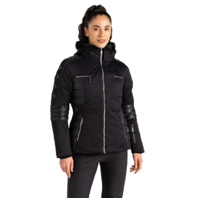 Image of Dare 2b Women&#039;s Water repellent Enlighten Ski Jacket Black, Size: 8