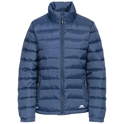 Image of Trespass Letty, Navy, XXS, Warm Down Jacket 80% for Women, XX Small / 2X 2XS, Blue
