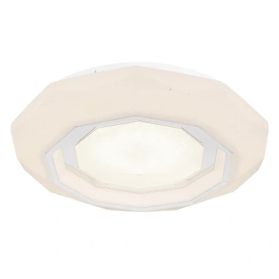 Image of Hokki Flush Ceiling Light White Matt LED Dimmable 2700 6500K Remote Control