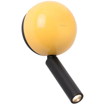 Image of Press Reading Light 3W Pastel Yellow