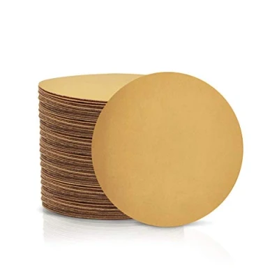 Image of SPEEDWOX 100 Pcs 6 Inches Sanding Discs 500 Grit Dustless Hook and Loop Sandpaper for Random Orbital Sander Yellow Finishing Automotive Woodworking