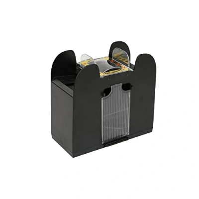 Image of DALIAN Card Deck Shuffler 6 Shuffler,Convenient To Play Battery Operated Automatic Electric Shuffling Machine