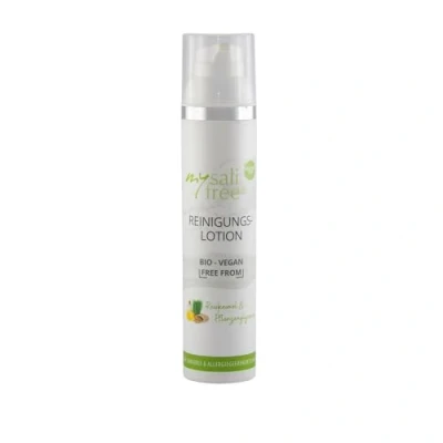 Image of Mysalifree Bio Cleansing Lotion, Soothing, Gentle Facial Cleanser for Sensitive Skin with Rückfettenden Oil 100 ml 100% Certified Organic, World Unique Organic Vegan + Free