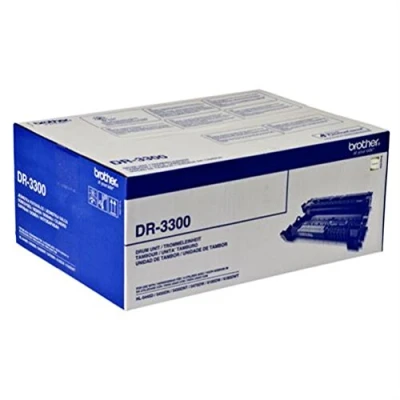 Image of Brother DR 3300 Drum Unit, Genuine Supplies, Black