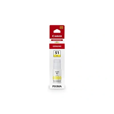 Image of Canon GI 51 Yellow Ink Bottle 4548C001