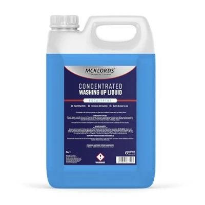 Image of Commercial Concentrated Washing Up Liquid Eucalyptus 5 Litre
