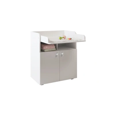 Image of Kidsaw Changing Board Cupboard with Storage 1270,White