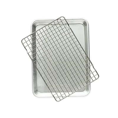 Image of Nordic Ware Naturals® Quarter Sheet with Oven Safe Nonstick Grid