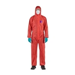 Image of Ansell Alpha Tec 1500 Coverall Red Small
