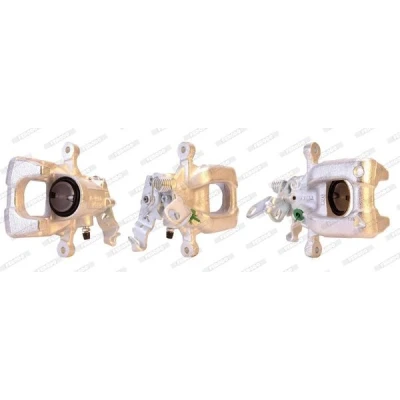 Image of 5K0615424A Brake caliper FERODO PREMIER FCL695002 Steel 90mm without accessories VOLKSWAGEN: GOLF 6, Caddy 3, Scirocco III, AUDI: A3 Sportback