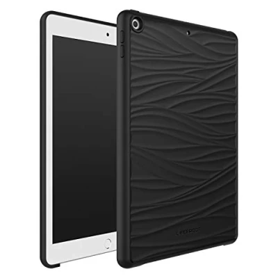 Image of LifeProof for Apple iPad 10.2 Inch (7th gen 2019 / 8th 2020 9th 2021), Drop Protective Case made from Recycled Ocean Plastic, Wake Series, Black Non Retail Packaging