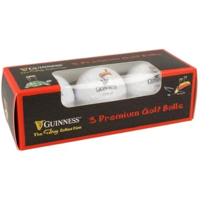 Image of Shamrock Gift Company Official Guinness Toucan Set of 3 Golf Balls