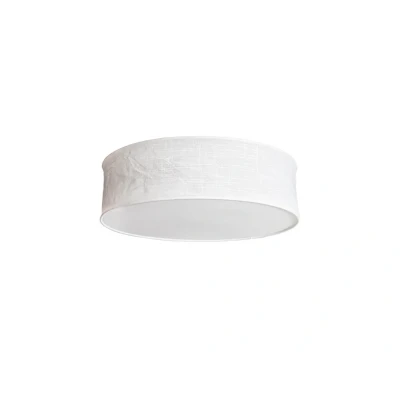 Image of By Rydéns Vita ceiling light, Ø 60 cm, white, linen