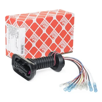 Image of 8E1971029AD, 8E1971029ADSK, 8E1971029C, 8E1971029CSK, 8E1971029N Repair Set, harness FEBI BILSTEIN 107104 Front, both sides AUDI: A4 B6 Avant