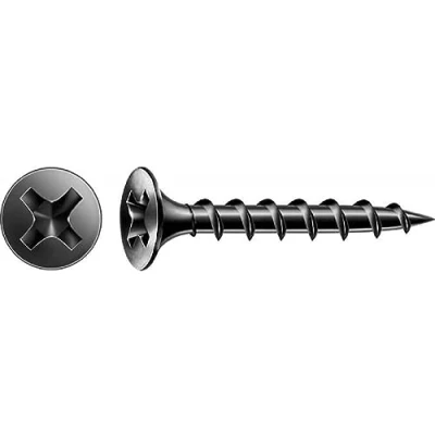 Image of SPAX 1891170390555 GIX B Drywall Screws, Black