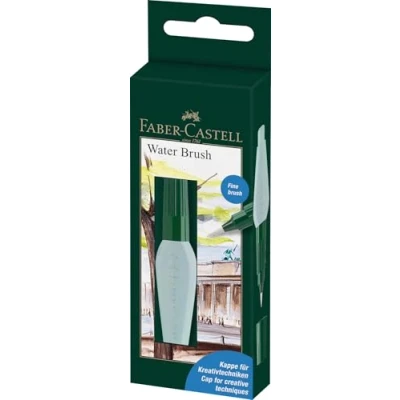 Image of Faber Castell Art &amp; Graphic Water Brush, Fine, Single For Art, Craft, Drawing, Sketching, Home, School, University, Colouring