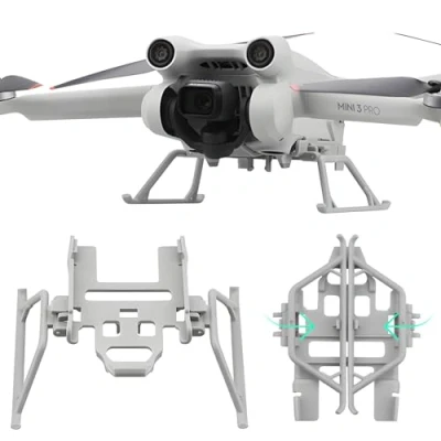 Image of Tosiicop Mini 3 Pro Landing Gear Foldable for DJI 3/Mini Drone Accessories Extension Kit Quick Release Landings Gears Legs