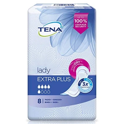 Image of TENA Lady Extra Plus 903 ml Pack of 8