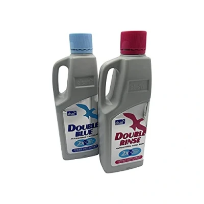 Image of Elsan Double Blue Toilet Fluid &amp; Rinse 2L (Concentrated Chemical Caravan)