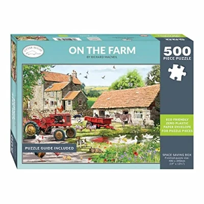 Image of On the Farm (75369) 500pc Jigsaw Puzzle by Otter House