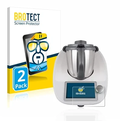 Image of brotect Screen Protector compatible with Vorwerk Bimby TM6 (2 Pack) HD Clear Protection Film
