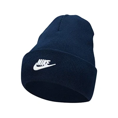 Image of NIKE Sportswear Beanie, Midnight Navy/White, Standard Size